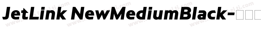 JetLink NewMediumBlack字体转换